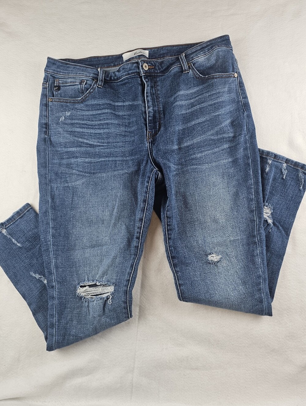 Kancan KanCan Jeans 2XL Distressed‎ High Rise Casual Everyday School *Read*